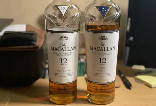 ザ・マッカラン 12年 シェリーオークとダブルカスクを飲み比べ | 榎