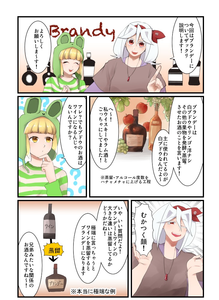 マンガで読む！ブランデーについて1