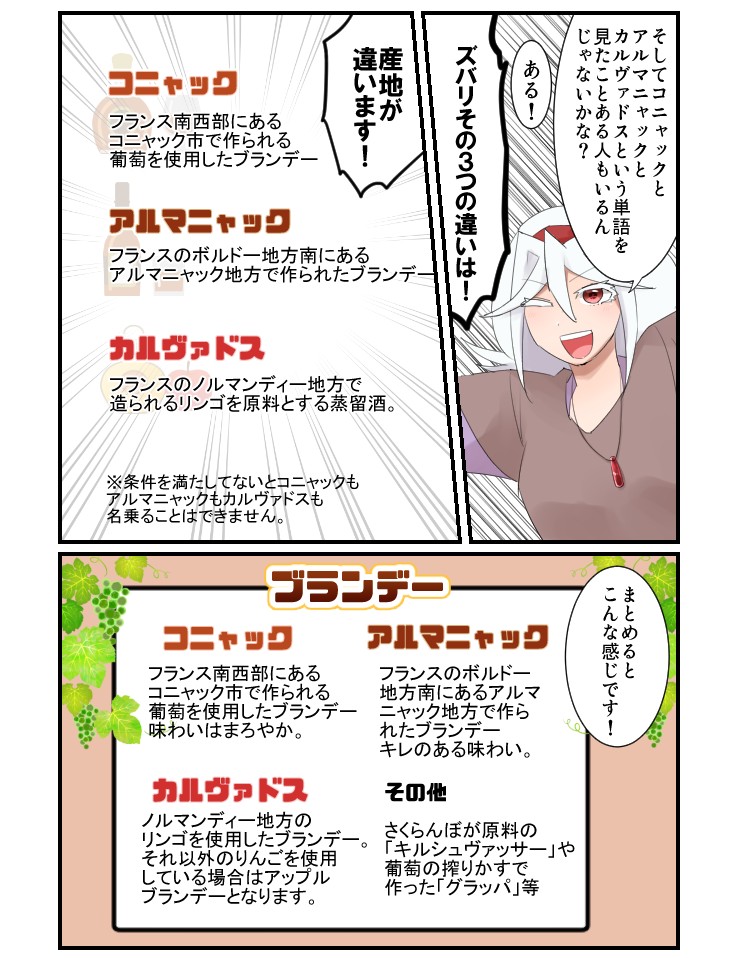 マンガで読む！ブランデーについて2