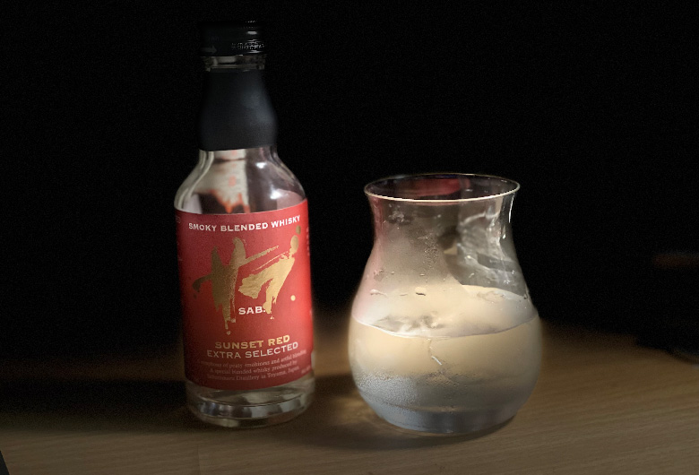 SAB. SUNSET RED　ハイボール