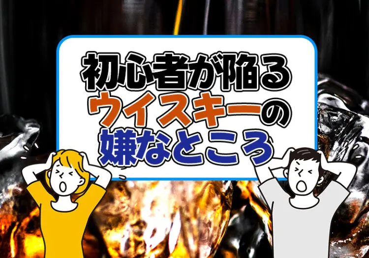 初心者が陥るウイスキーの嫌なところ