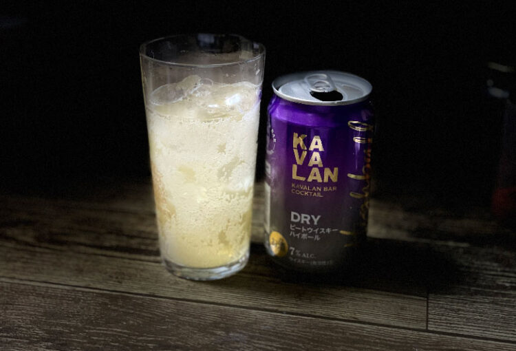 KAVALAN バーカクテル DRY ピートウイスキー・ハイボール(缶) 味
