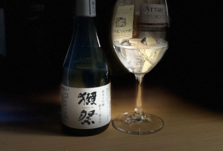 獺祭 純米大吟醸 磨き三割九分 ロック