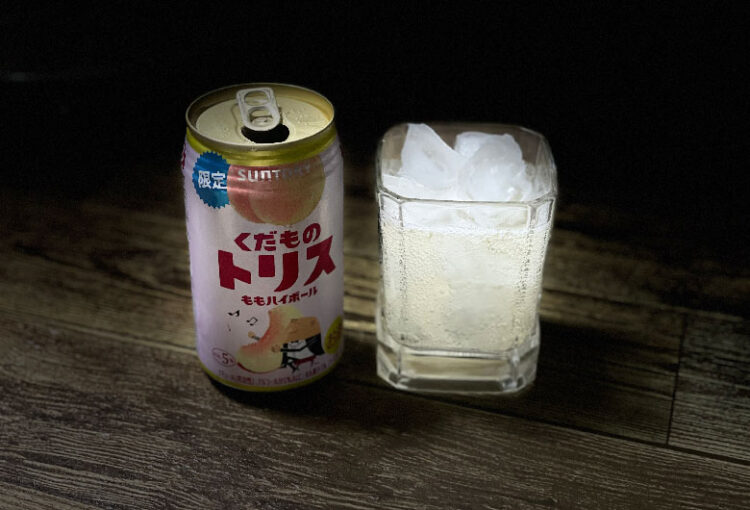 くだものトリス ももハイボール缶 味わい