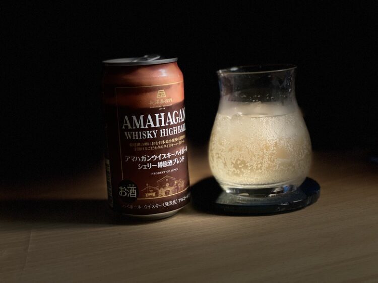 アマハガン ウイスキーハイボール缶 シェリー樽原酒ブレンド 味わい