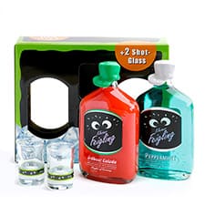 クライナーファイグリンク エルドビアコラーダ+ペパーミント グラス2個付ギフトセット